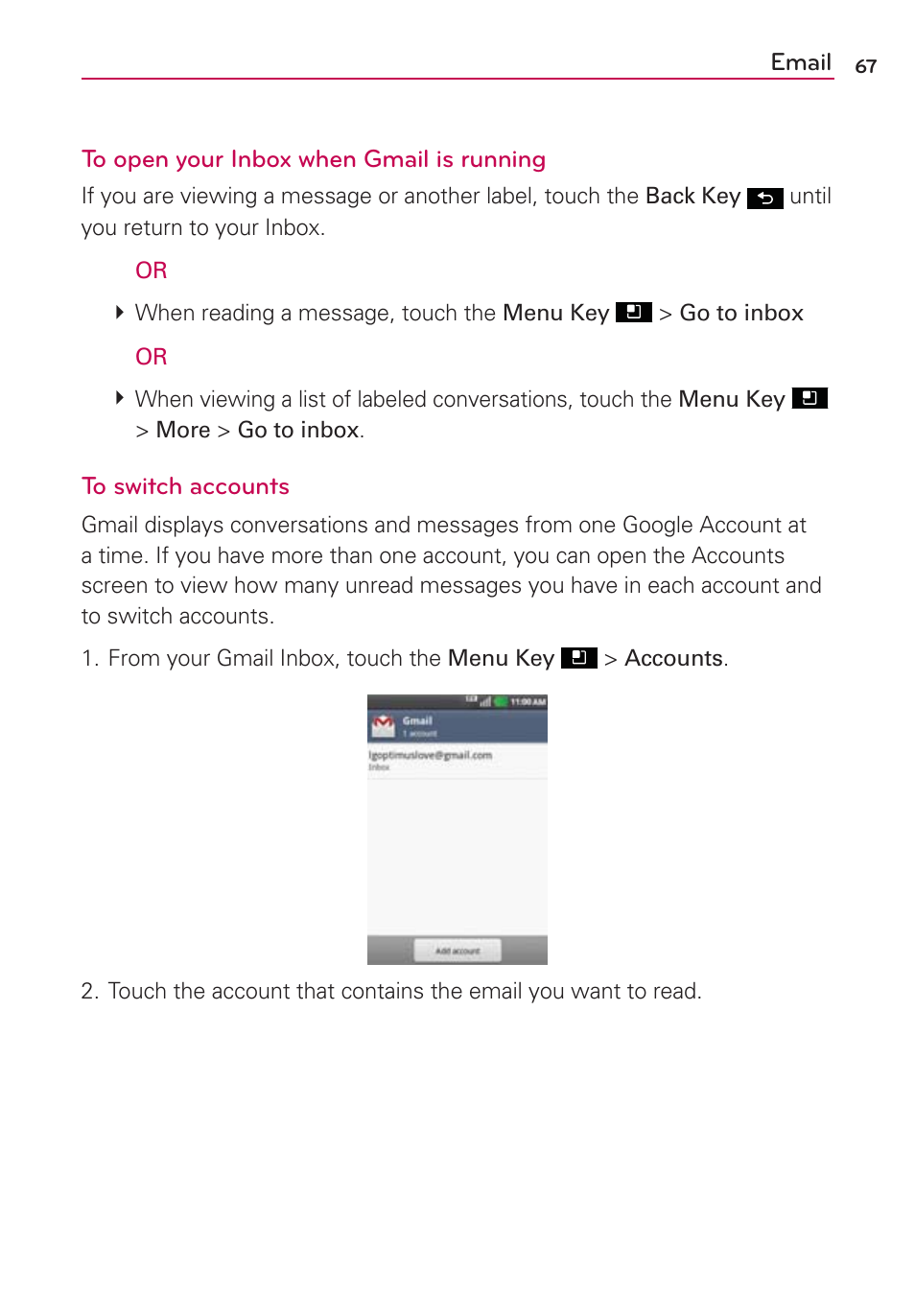 LG LGMS695 User Manual | Page 69 / 157