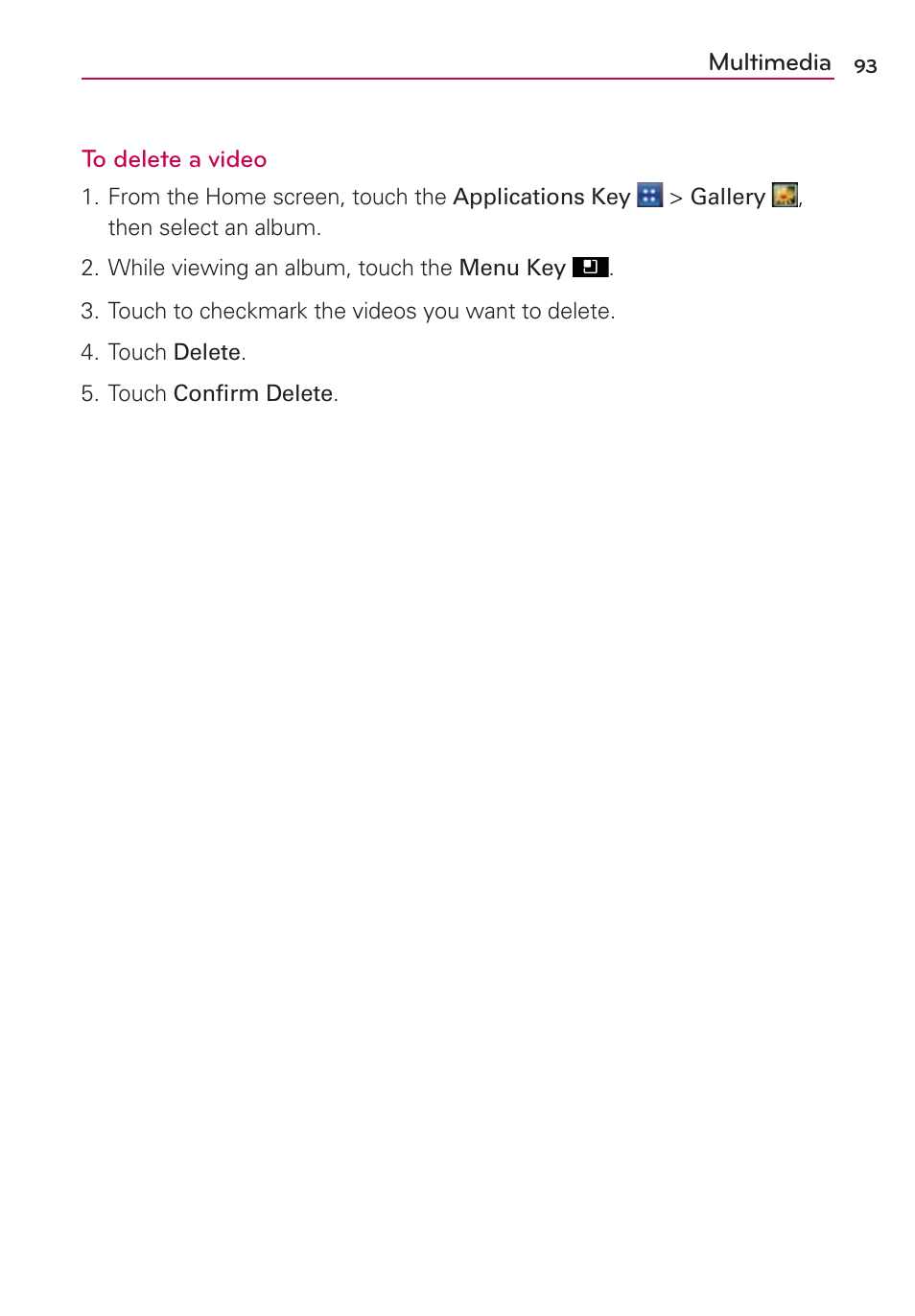 LG LGMS695 User Manual | Page 95 / 157