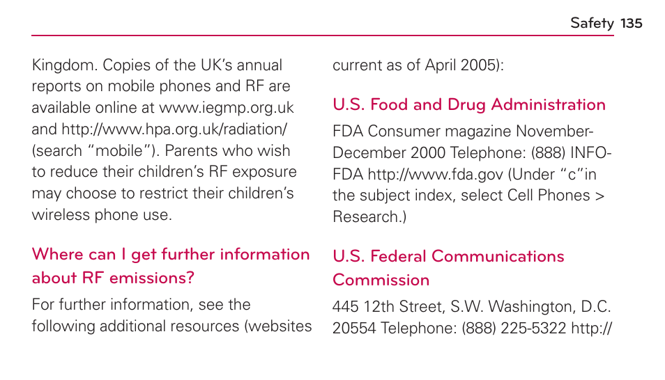 LG US730 User Manual | Page 135 / 200