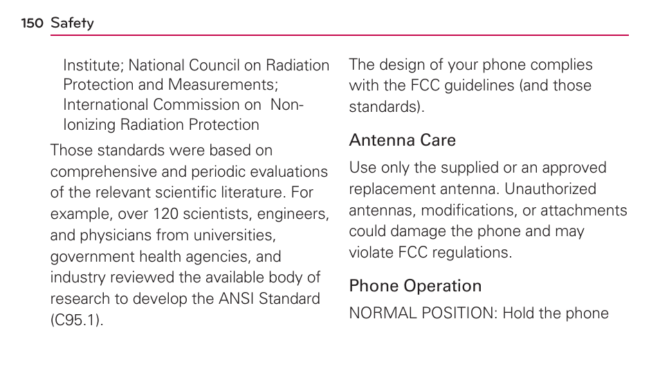 LG US730 User Manual | Page 150 / 200
