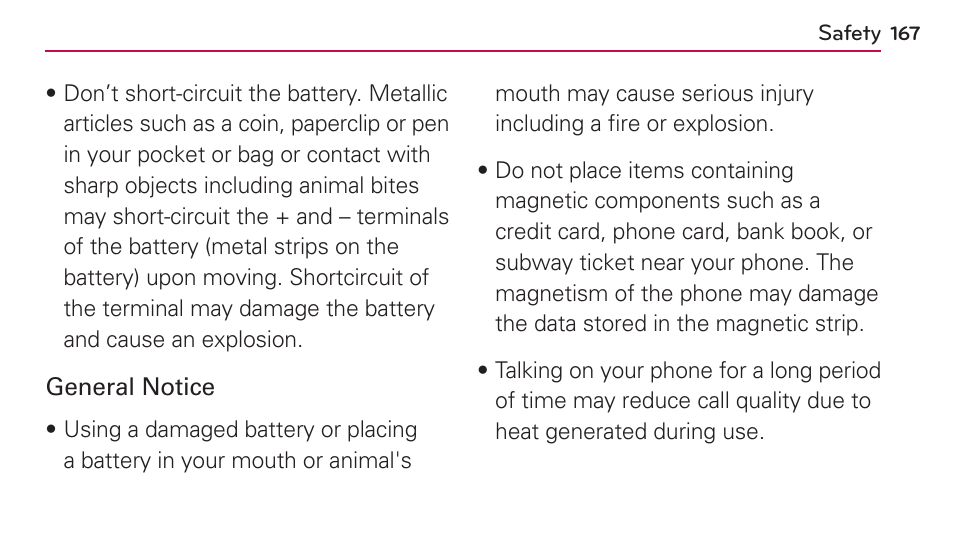 LG US730 User Manual | Page 167 / 200