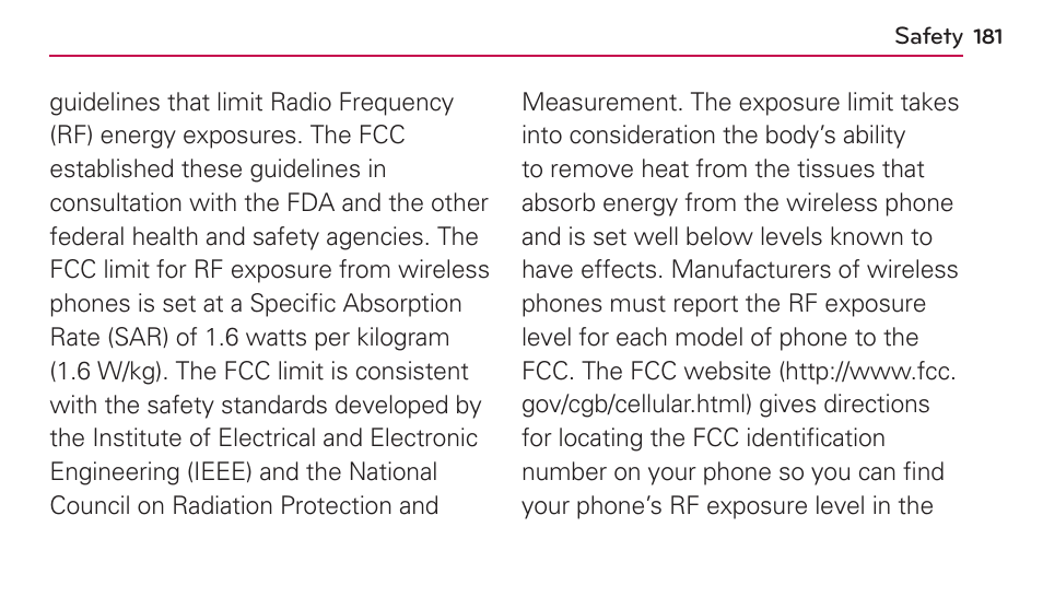 LG US730 User Manual | Page 181 / 200