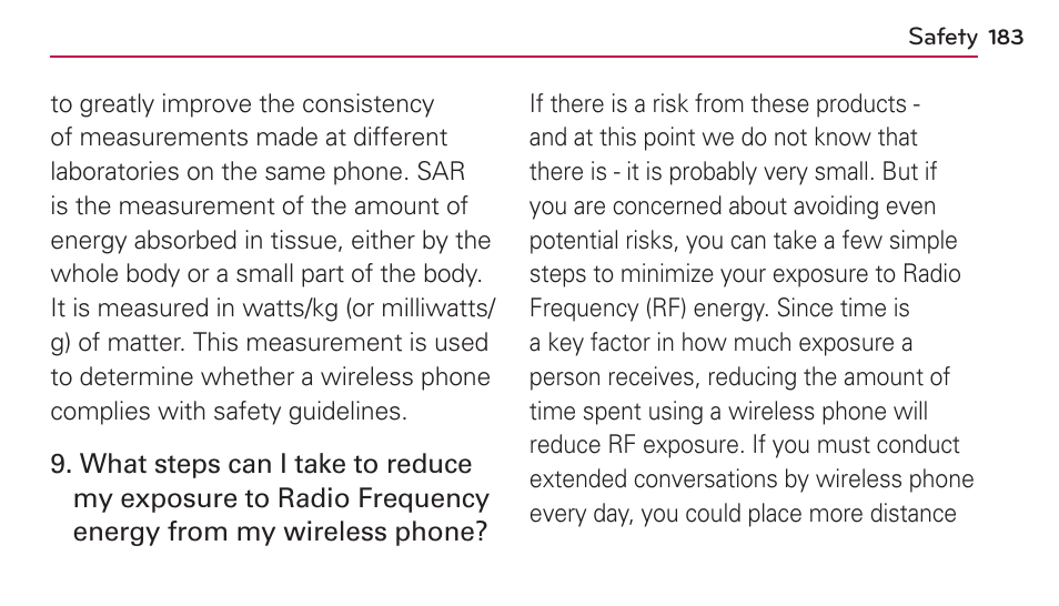 LG US730 User Manual | Page 183 / 200