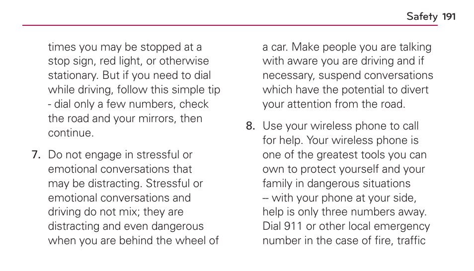 LG US730 User Manual | Page 191 / 200