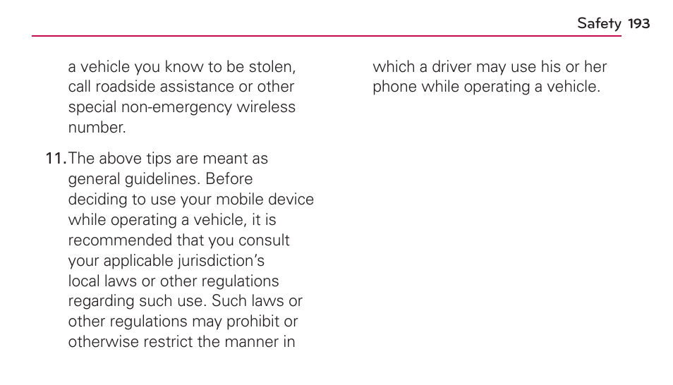 LG US730 User Manual | Page 193 / 200