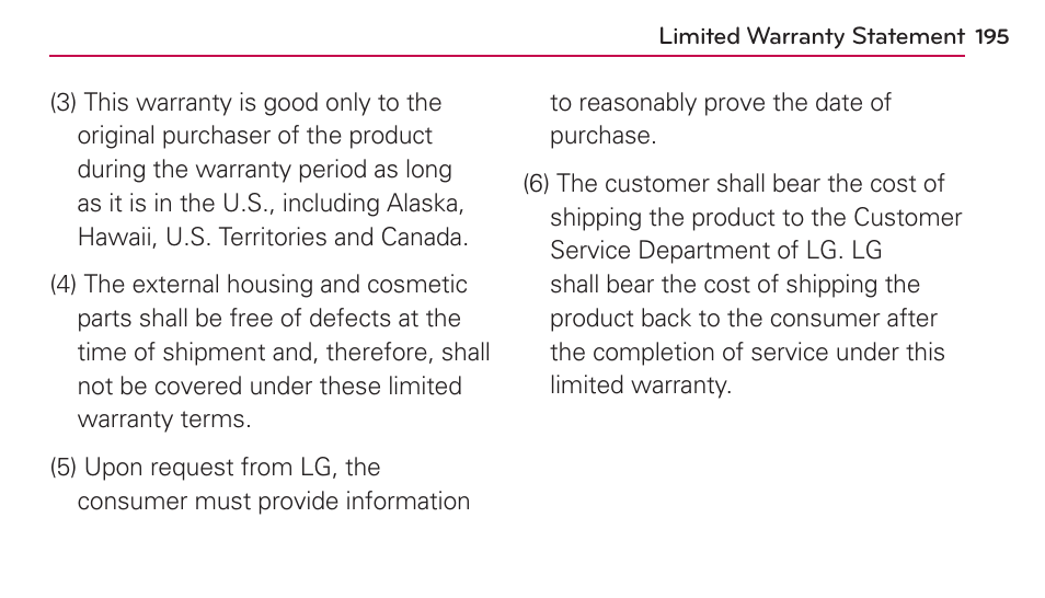 LG US730 User Manual | Page 195 / 200