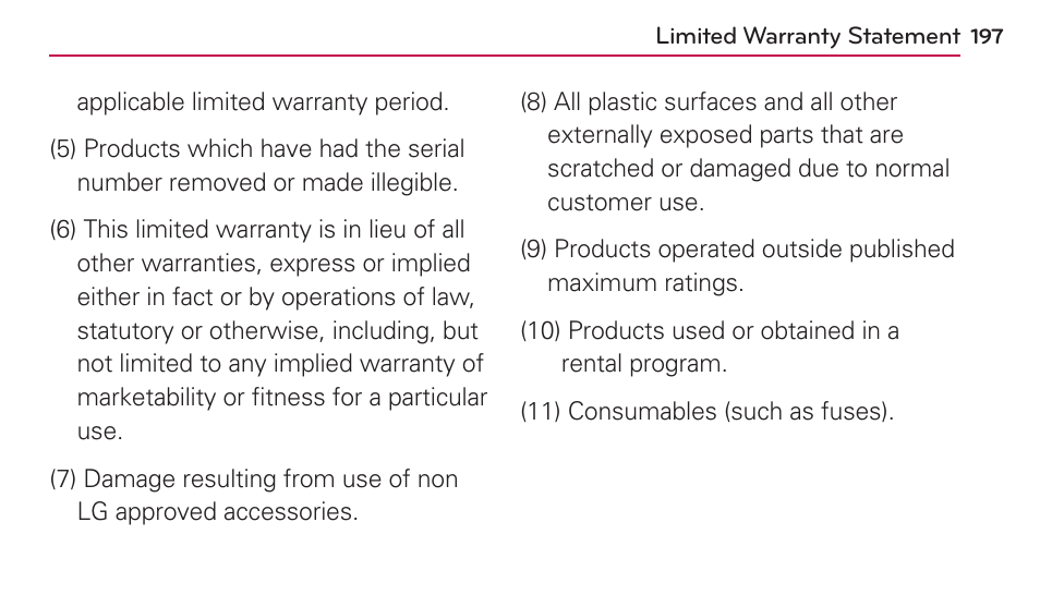 LG US730 User Manual | Page 197 / 200