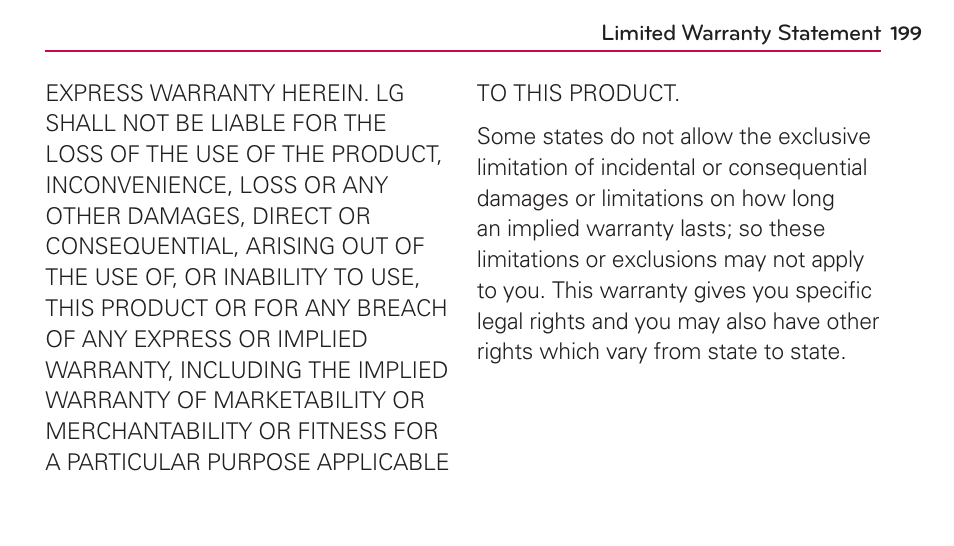 LG US730 User Manual | Page 199 / 200