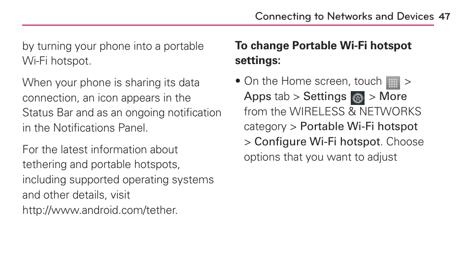 LG US730 User Manual | Page 47 / 200