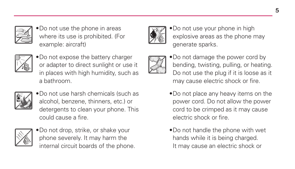 LG US730 User Manual | Page 5 / 200