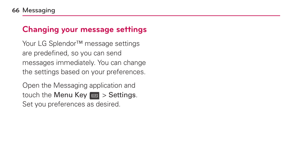 LG US730 User Manual | Page 66 / 200