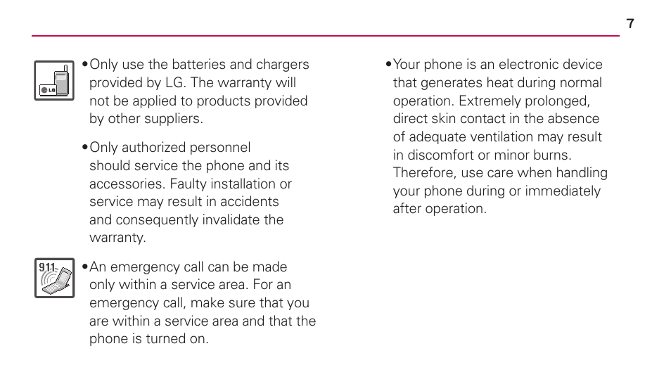 LG US730 User Manual | Page 7 / 200