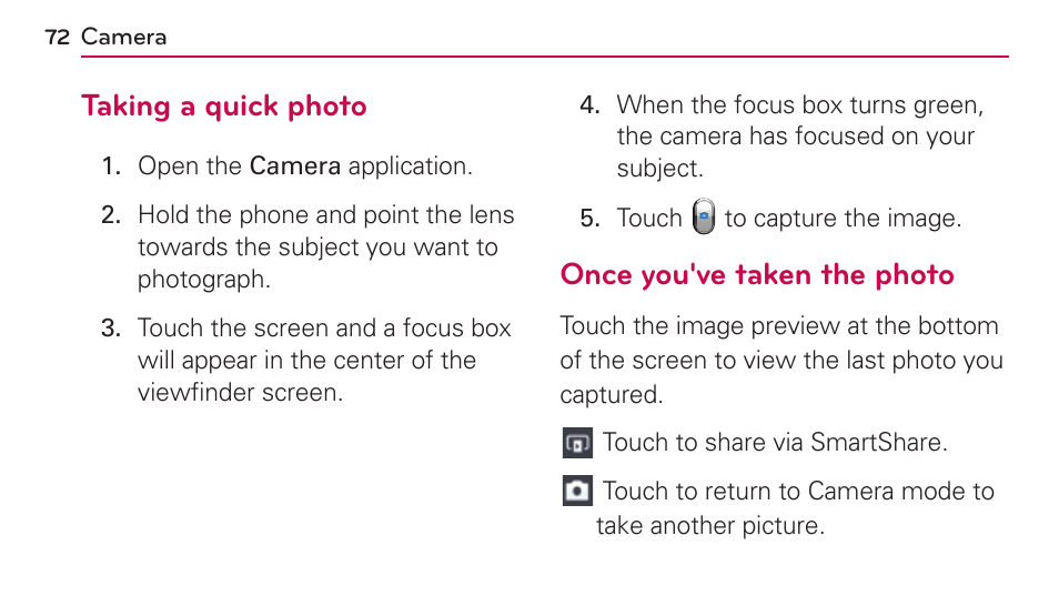 LG US730 User Manual | Page 72 / 200