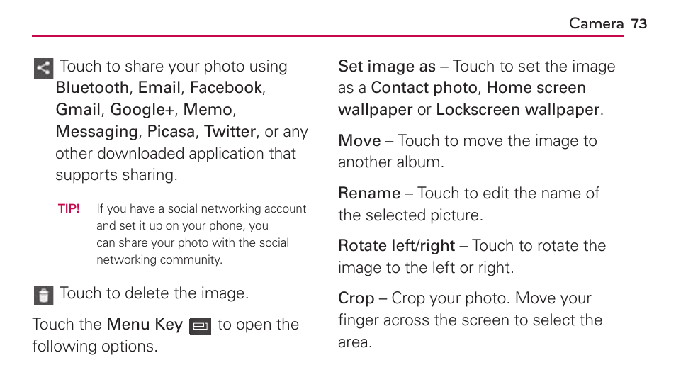 LG US730 User Manual | Page 73 / 200
