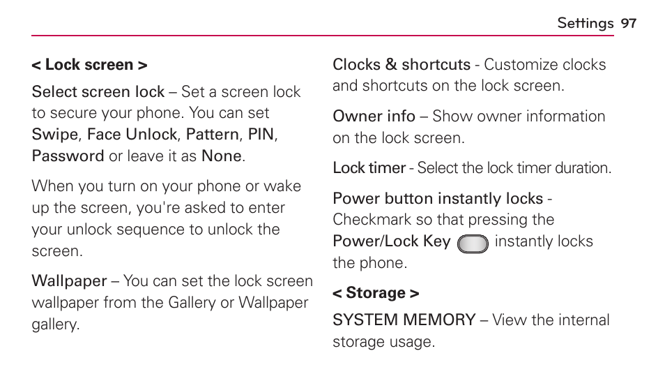 LG US730 User Manual | Page 97 / 200