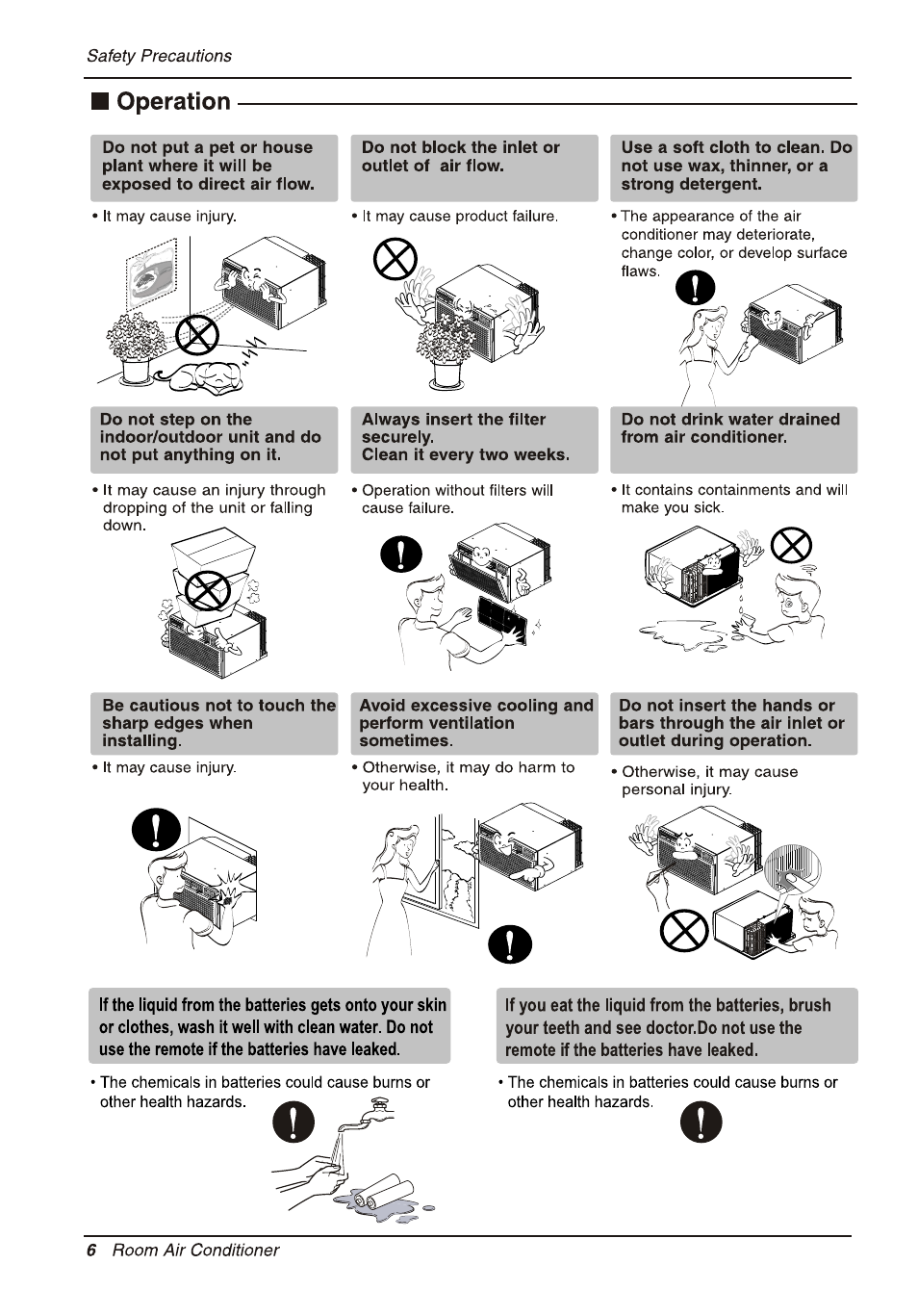 LG LT143CNR User Manual | Page 6 / 48