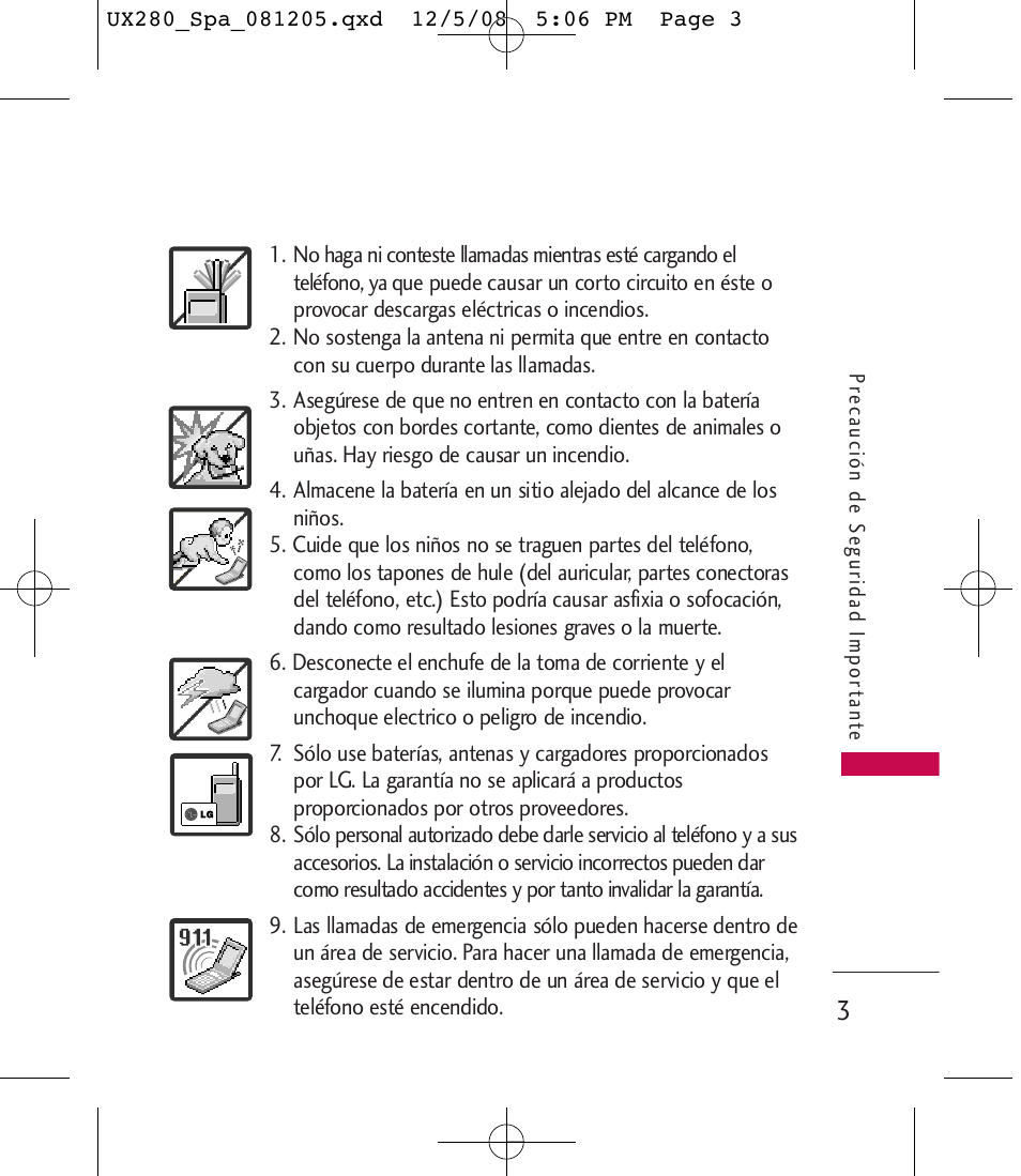 LG LGUX280 User Manual | Page 112 / 226