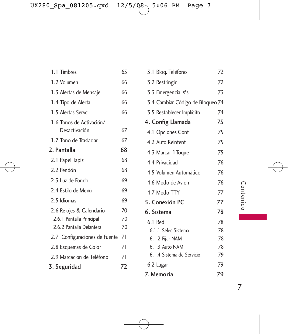 LG LGUX280 User Manual | Page 116 / 226