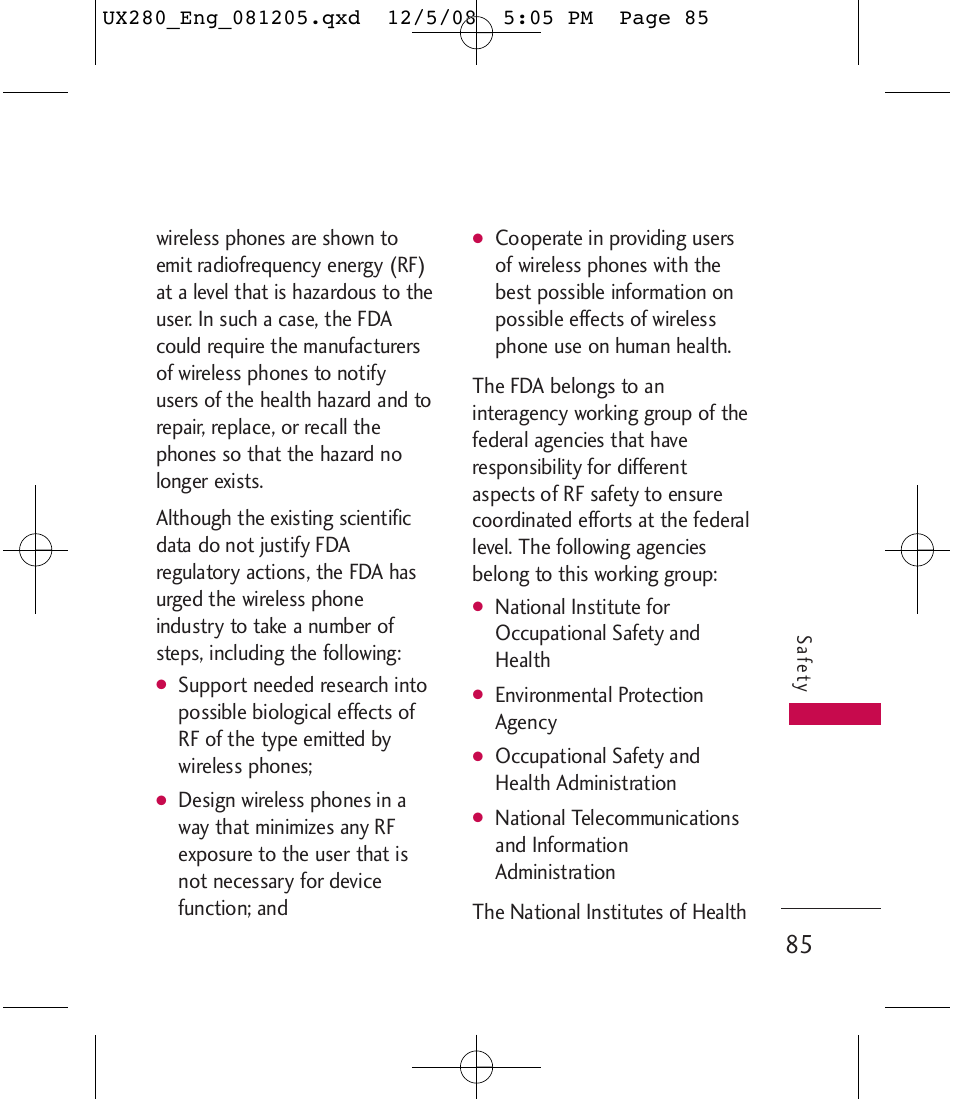 LG LGUX280 User Manual | Page 87 / 226