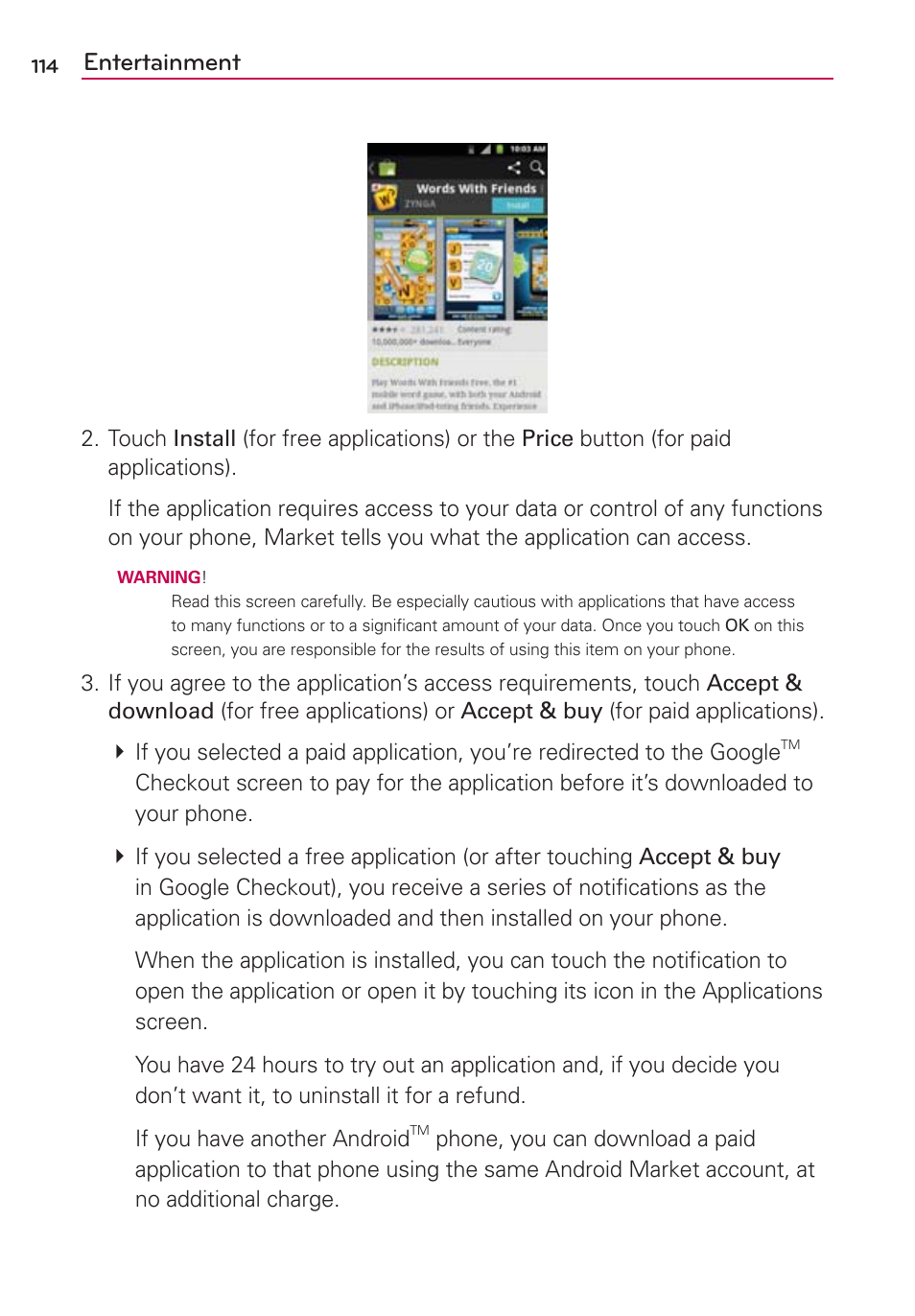 Entertainment | LG AS680 User Manual | Page 116 / 372
