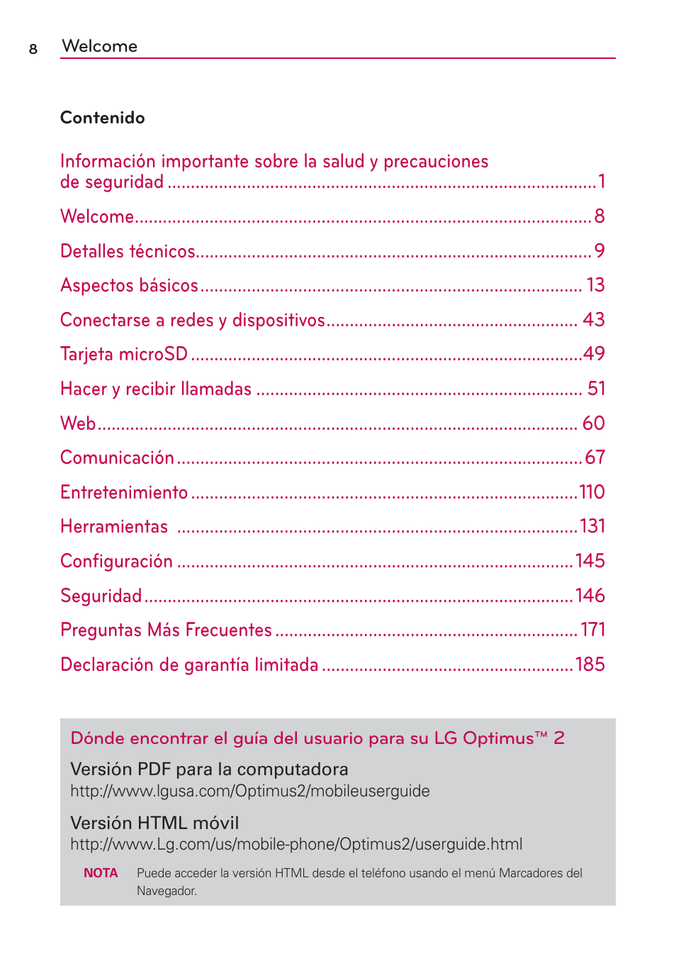 Welcome | LG AS680 User Manual | Page 189 / 372