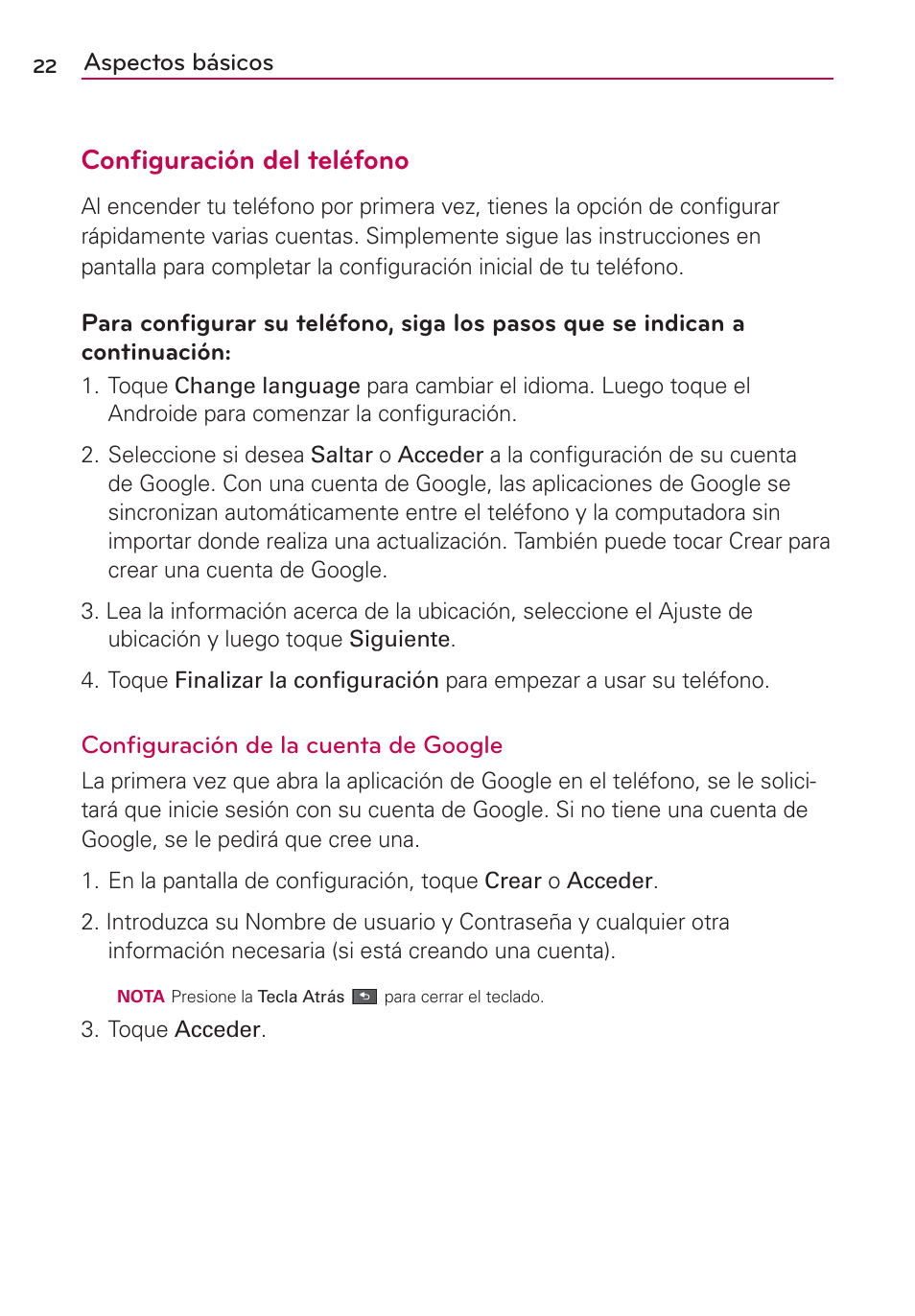 Conﬁguración del teléfono | LG AS680 User Manual | Page 203 / 372