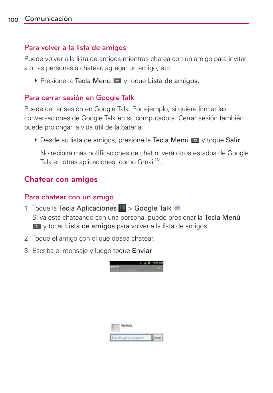 Chatear con amigos | LG AS680 User Manual | Page 281 / 372