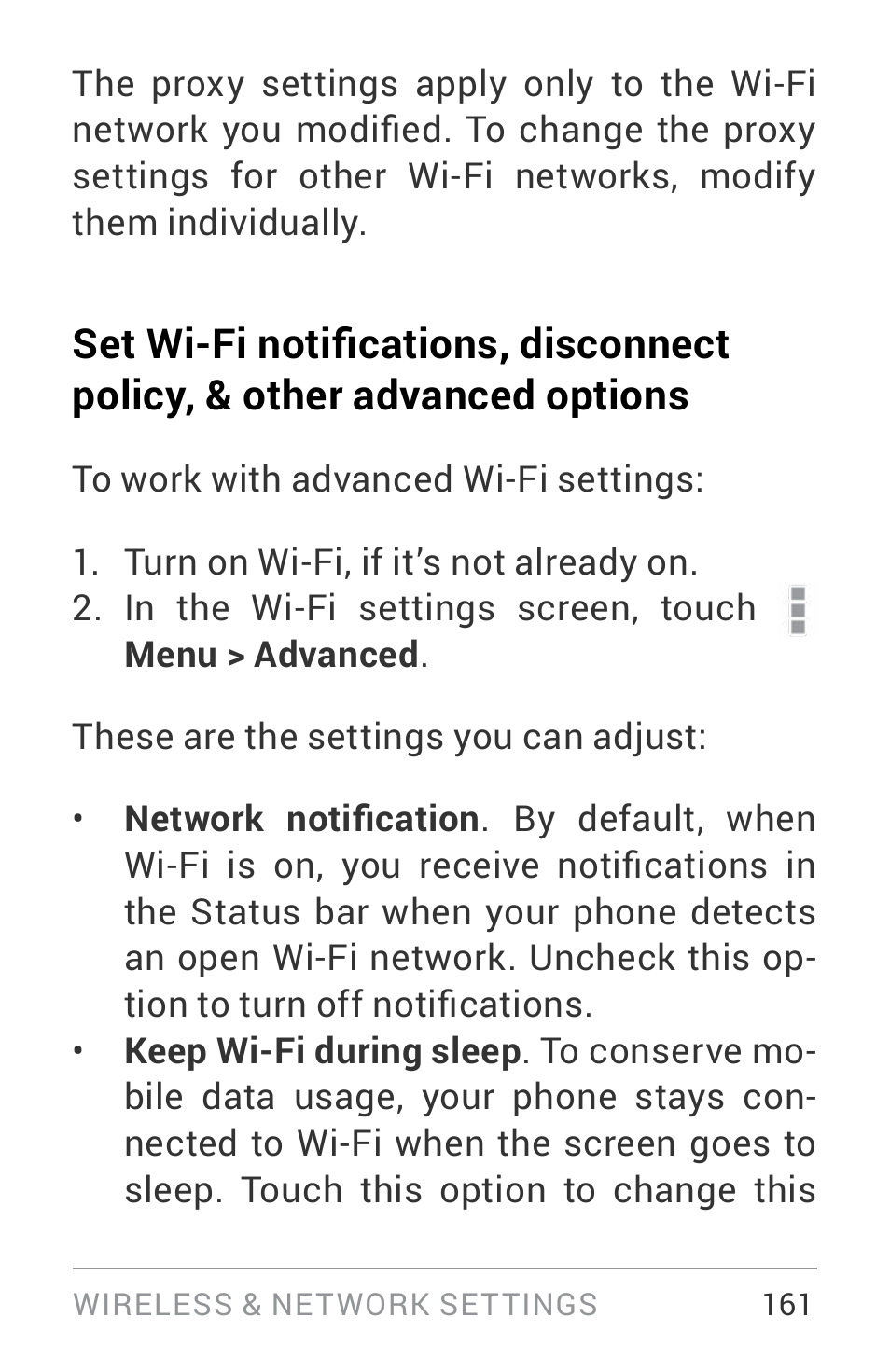 LG LGE960W User Manual | Page 170 / 235