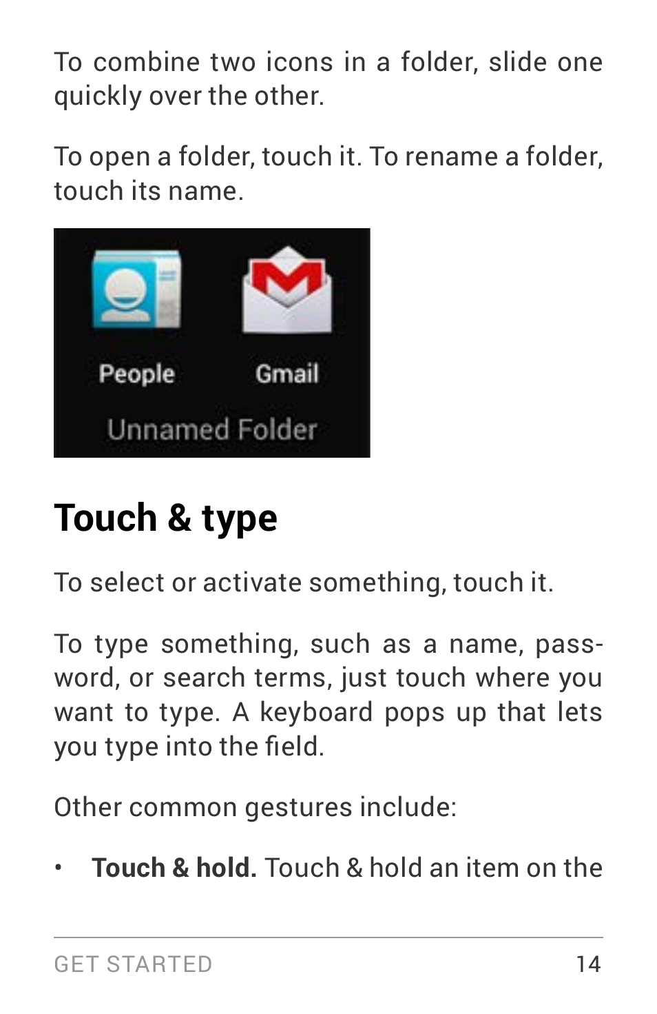 Touch & type | LG LGE960W User Manual | Page 23 / 235