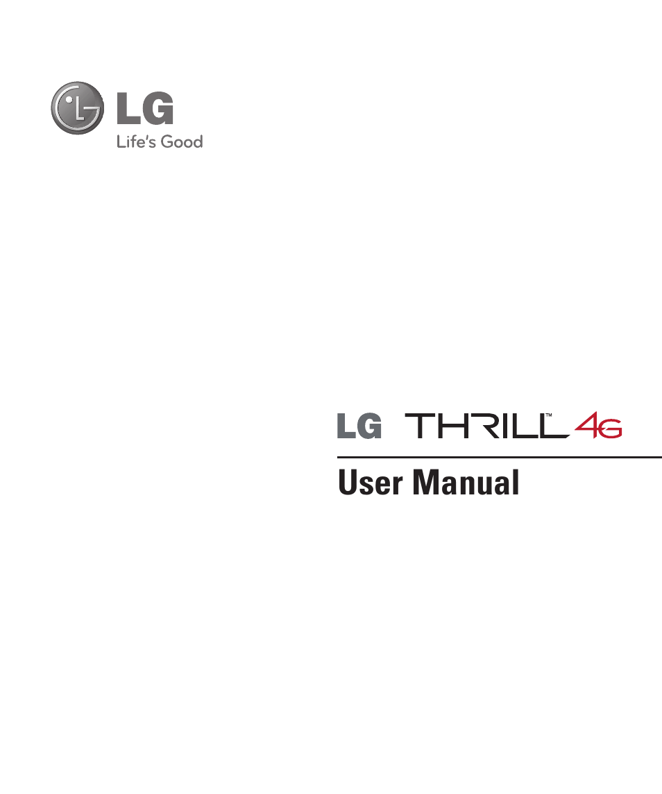 LG P925 User Manual | Page 5 / 119