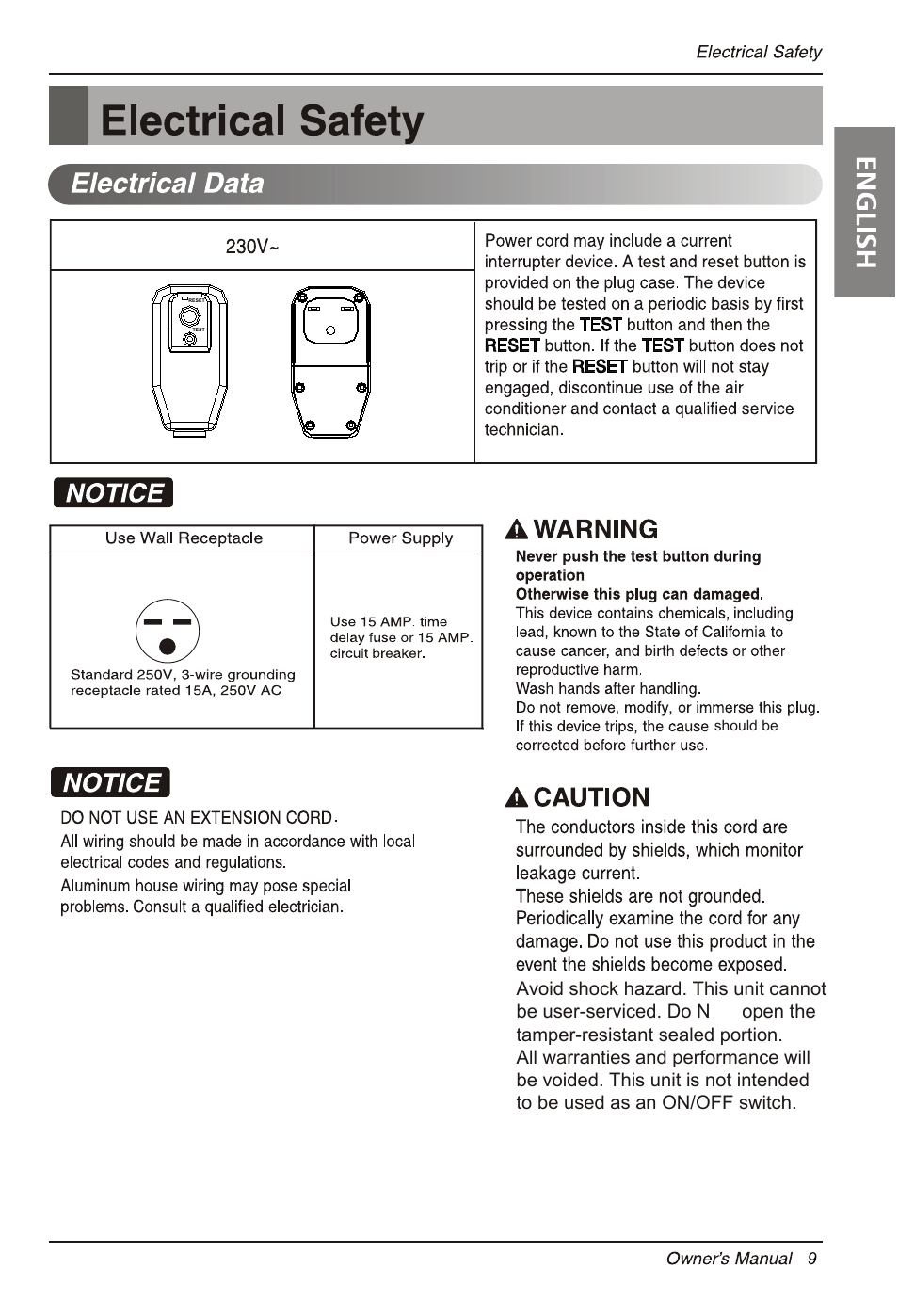 LG LT1234CNR User Manual | Page 9 / 48