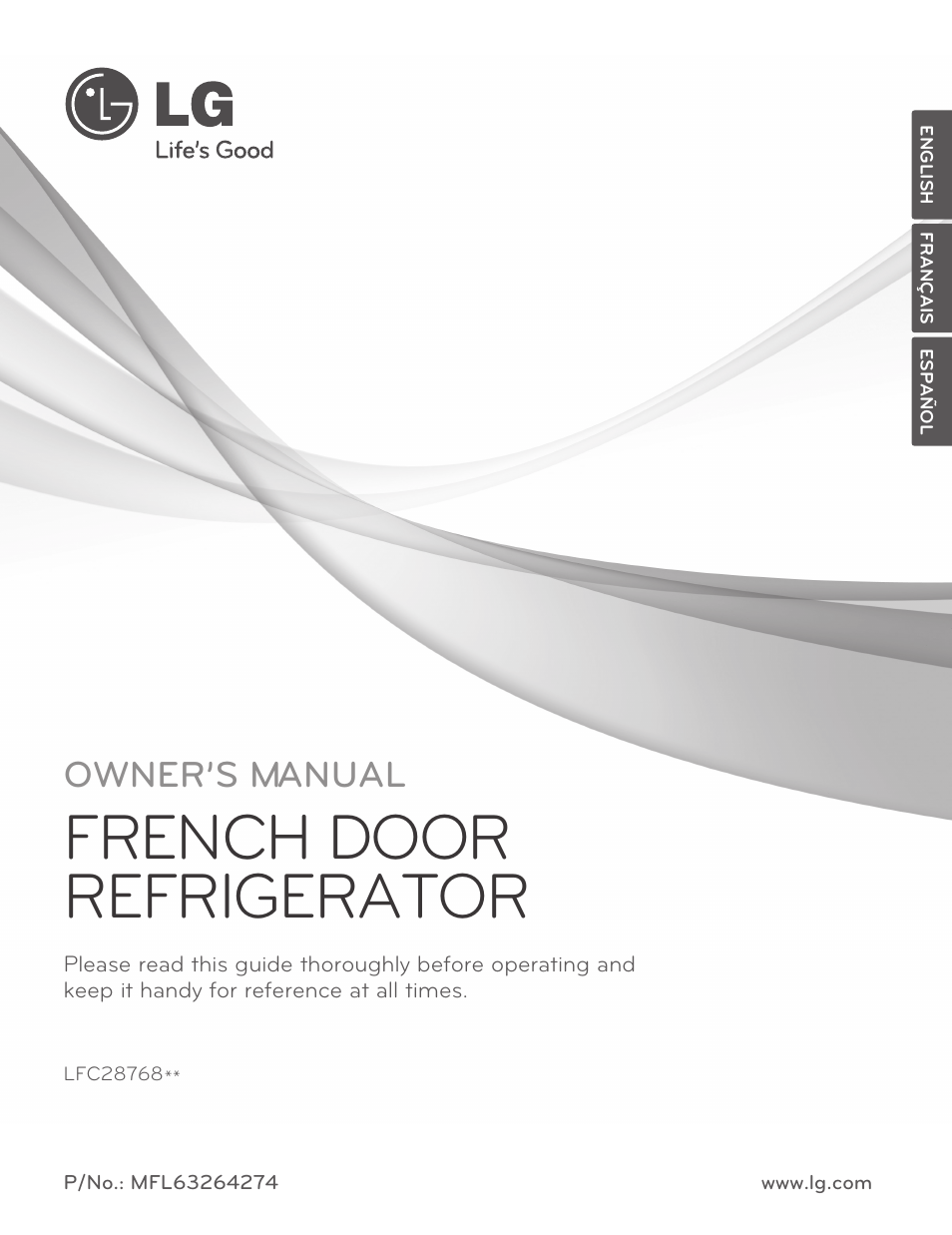 LG LFC28768ST User Manual | 108 pages