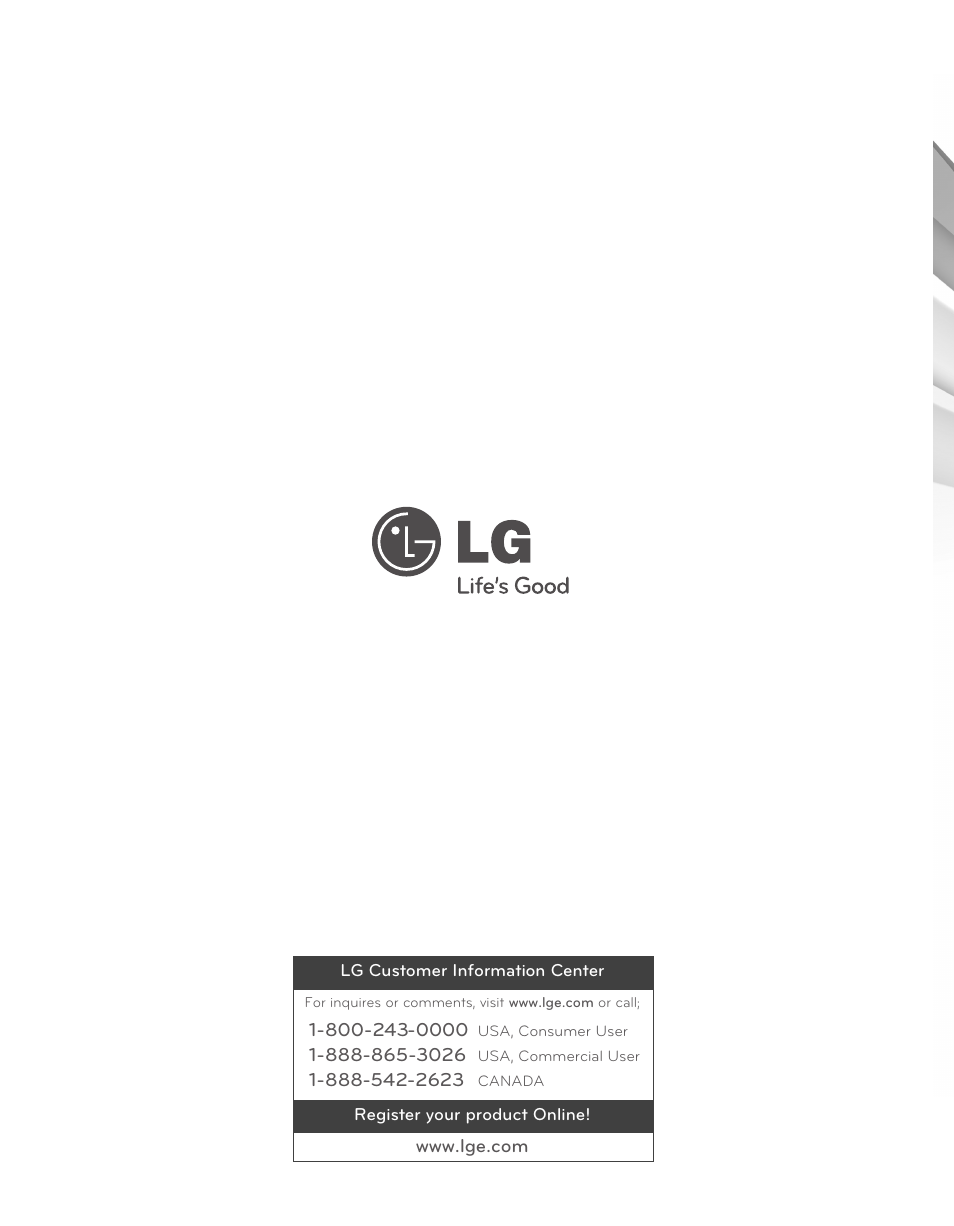 LG LFC28768ST User Manual | Page 108 / 108