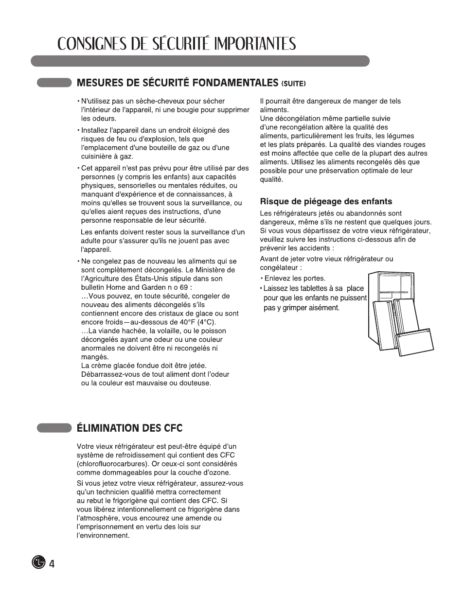 LG LFC28768ST User Manual | Page 40 / 108