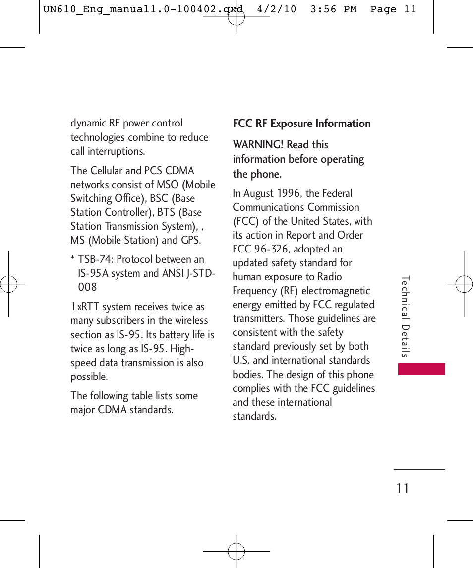 LG UN610 User Manual | Page 13 / 266