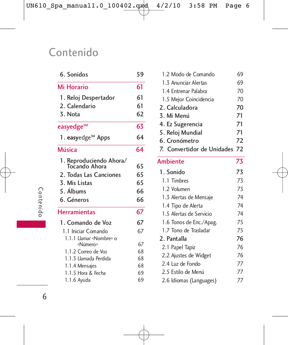 LG UN610 User Manual | Page 135 / 266