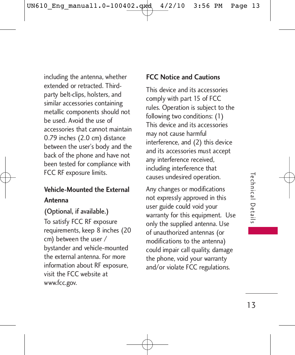 LG UN610 User Manual | Page 15 / 266