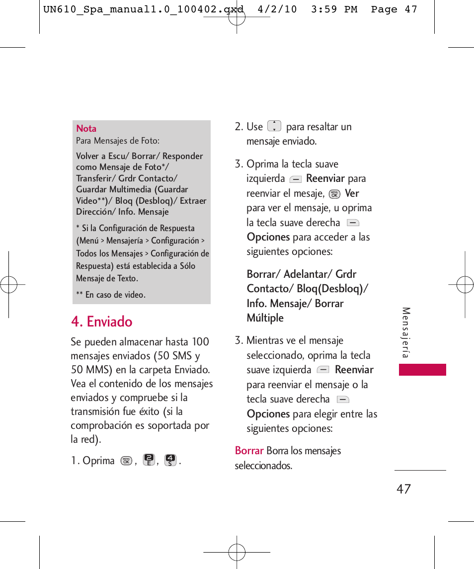 Enviado | LG UN610 User Manual | Page 176 / 266