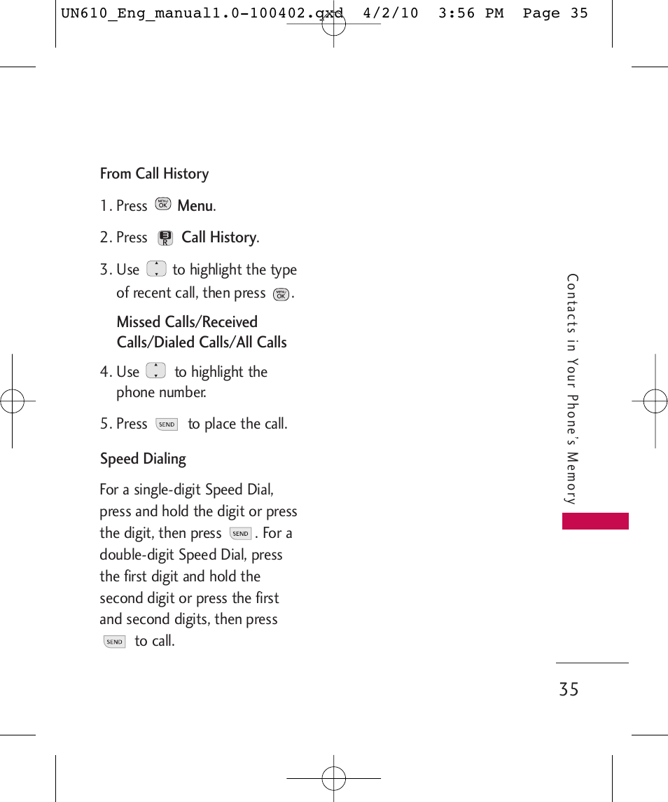 LG UN610 User Manual | Page 37 / 266