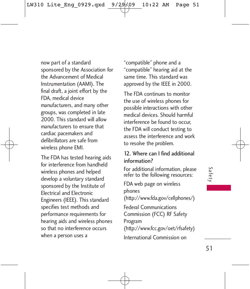 LG LGLW310 User Manual | Page 51 / 68