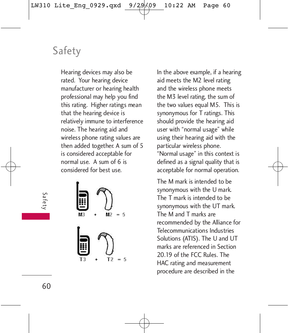 Safety | LG LGLW310 User Manual | Page 60 / 68