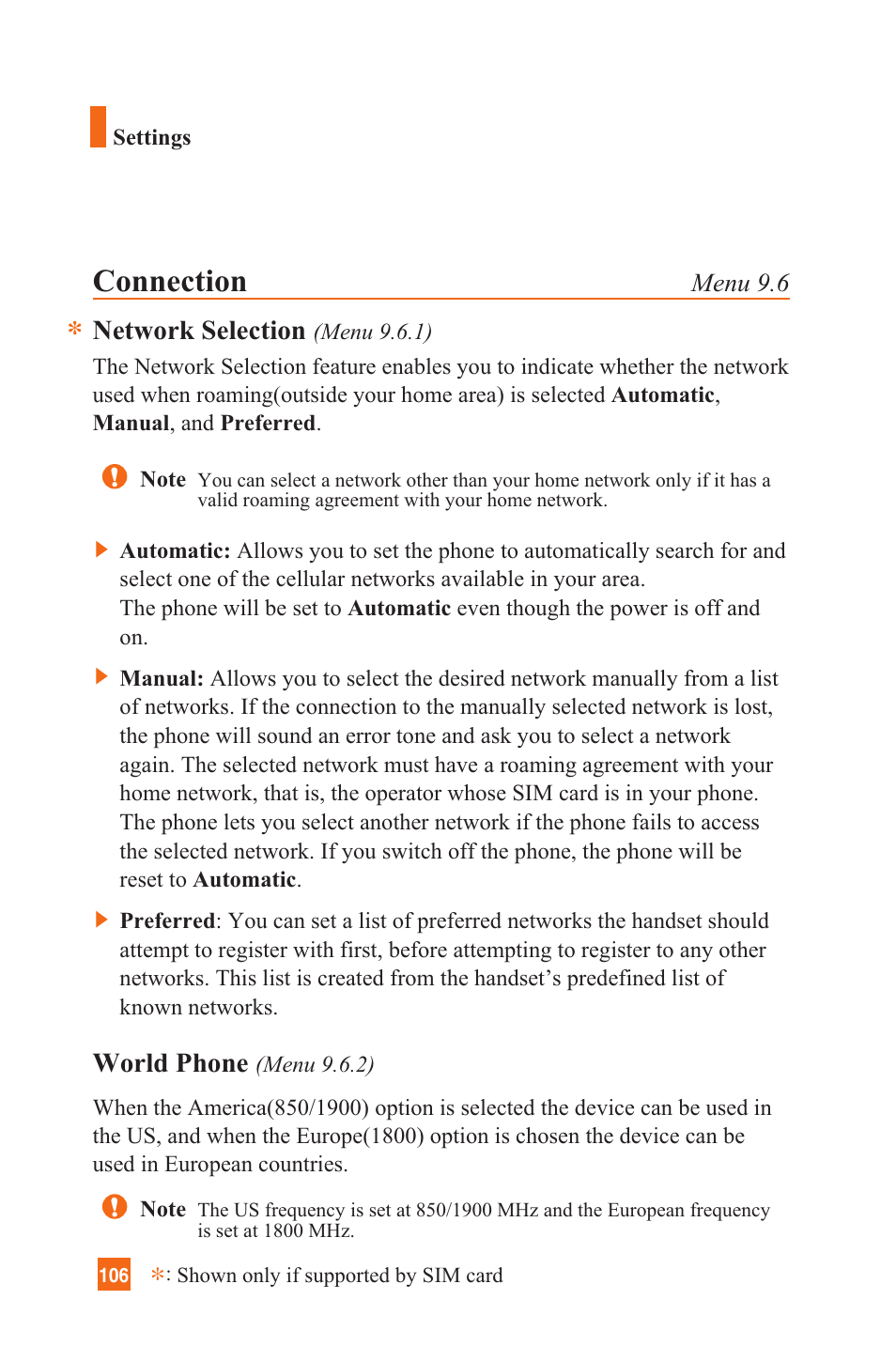 Connection | LG L1200 User Manual | Page 109 / 141