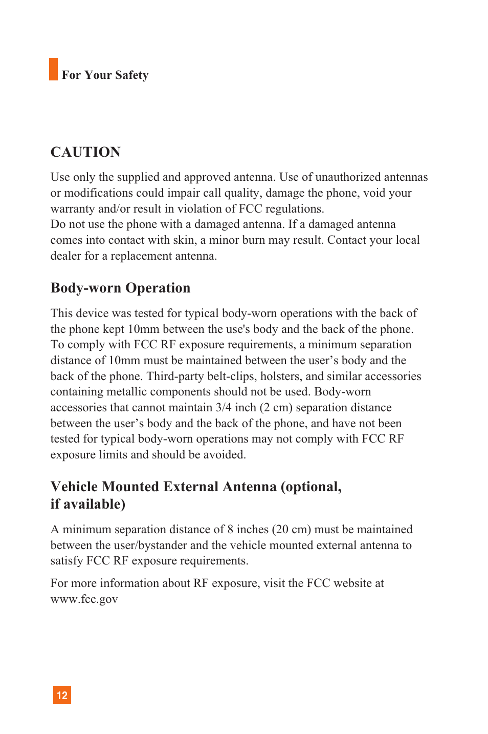 LG L1200 User Manual | Page 15 / 141