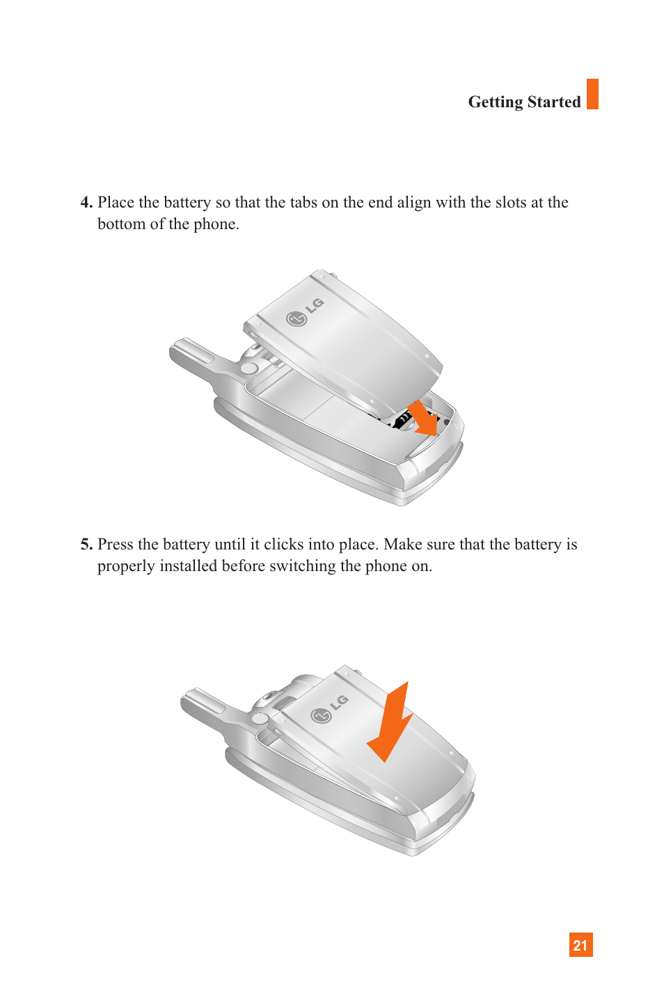LG L1200 User Manual | Page 24 / 141