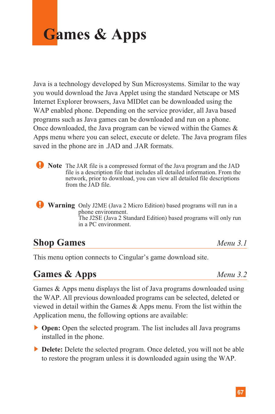 Shop games, Games & apps | LG L1200 User Manual | Page 70 / 141