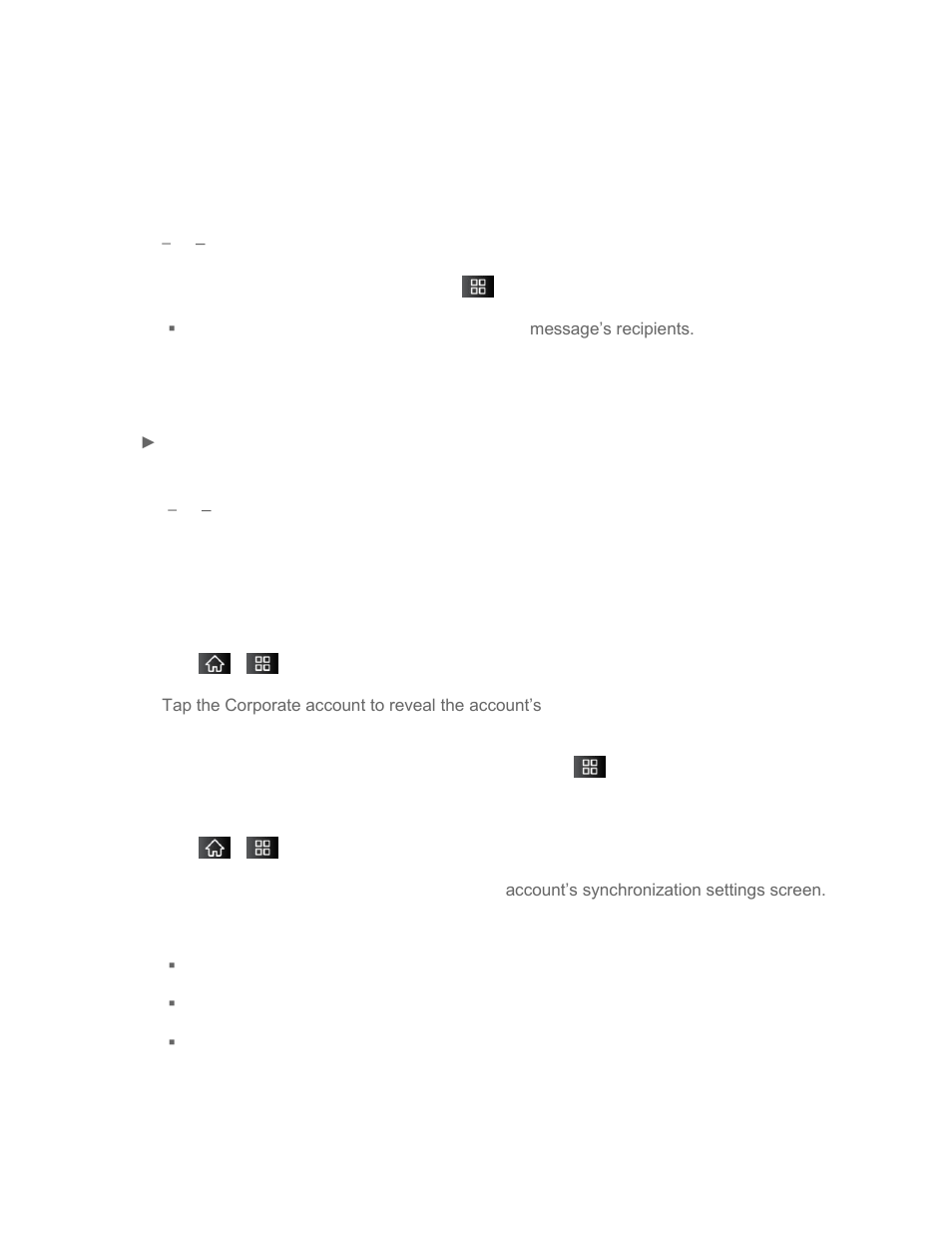Configuring corporate email settings | LG LS855 User Manual | Page 100 / 188