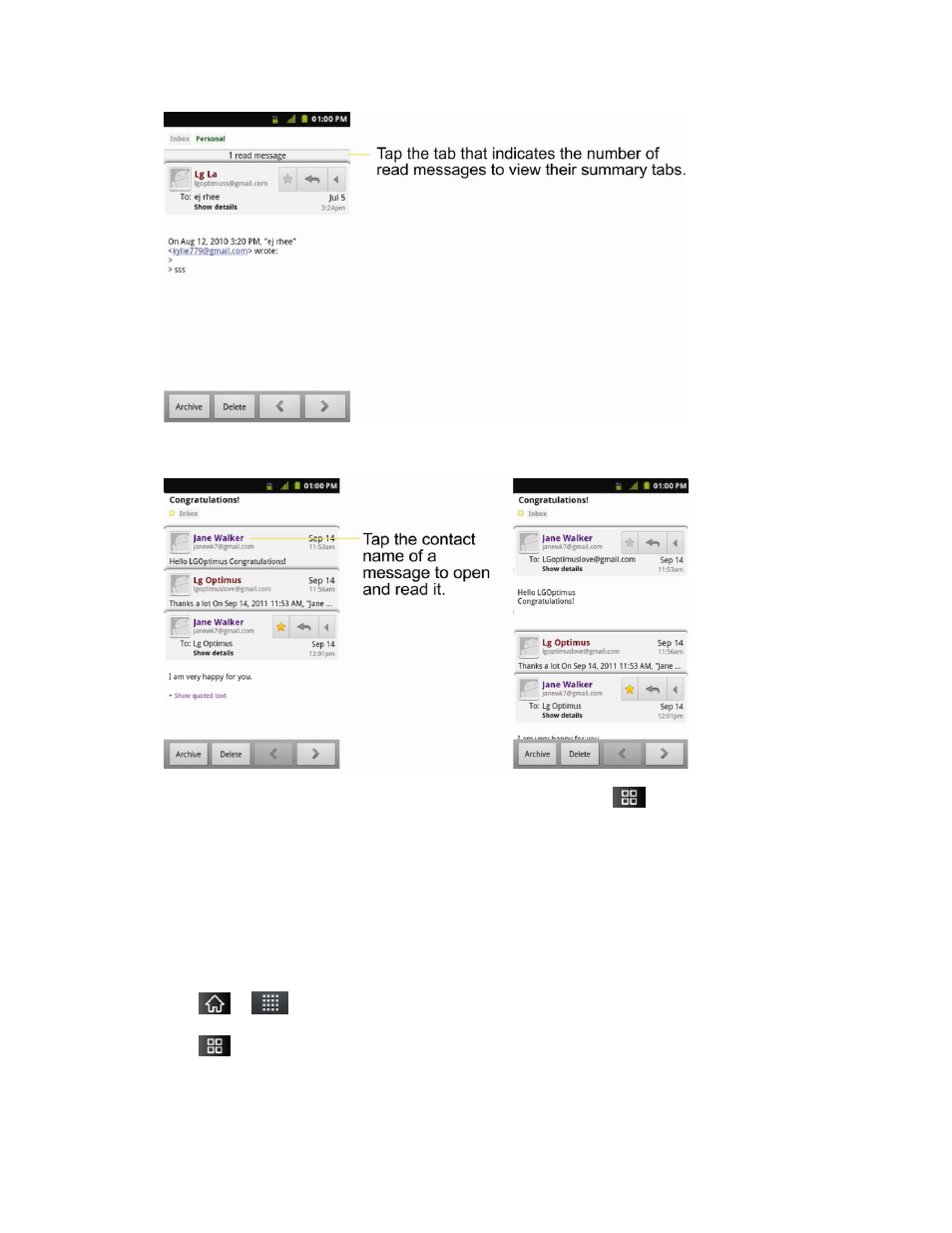 LG LS855 User Manual | Page 112 / 188