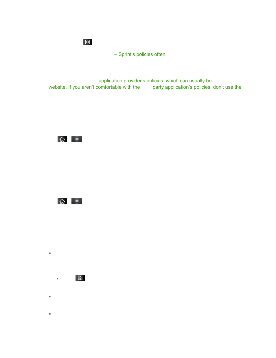 Sprint zone, Nascar sprint cup mobile | LG LS855 User Manual | Page 128 / 188