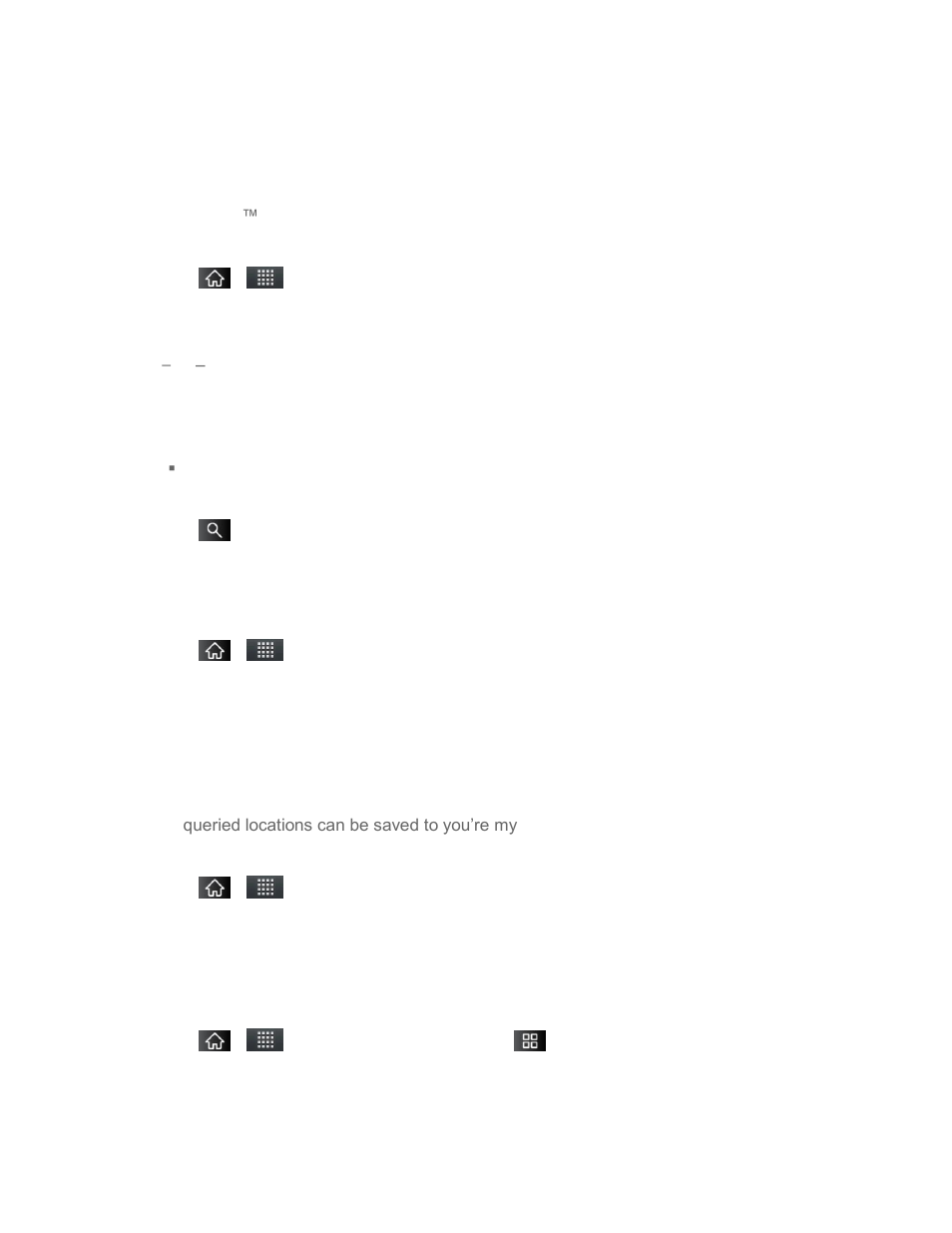 Using a local business category, Sharing a recent location with others, Configuring your navigation preferences | LG LS855 User Manual | Page 141 / 188