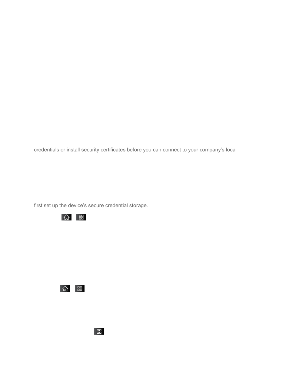 Õºò>¾b@±з%к4zк„v+ız>û‡ ‘žæ, Virtual private networks (vpn), Preparing your device for vpn connection | Setting up secure credential storage, Adding a vpn connection | LG LS855 User Manual | Page 148 / 188